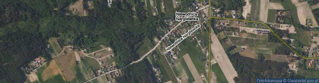 Zdjęcie satelitarne Niewodnica Nargilewska ul.